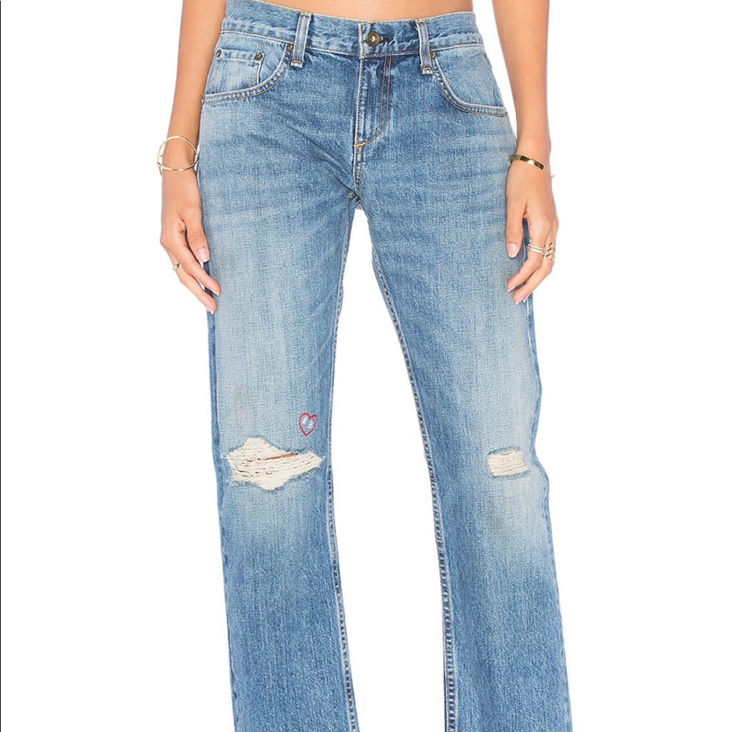 Rag & Bone X Boyfriend Jeans In Ballard